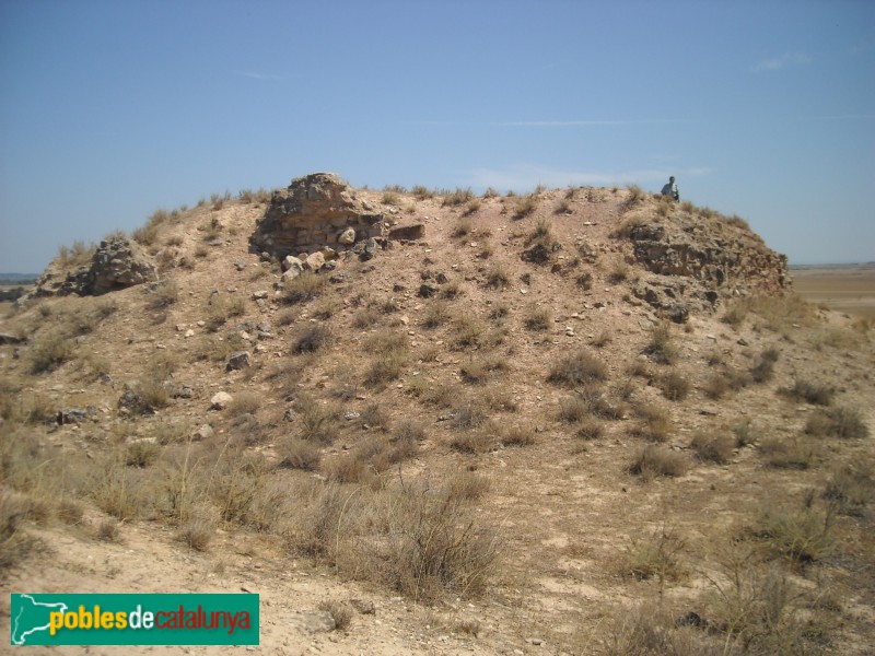 Alfés - Restes del castell de Vinfaro