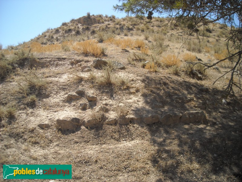 Alfés - Restes del castell de Vinfaro