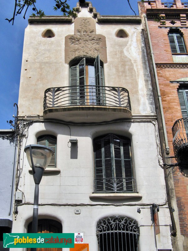 Terrassa - Casa Concepció Montset