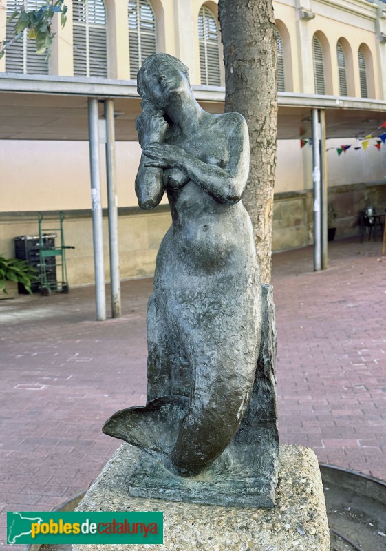 Terrassa - Escultura La Sirena