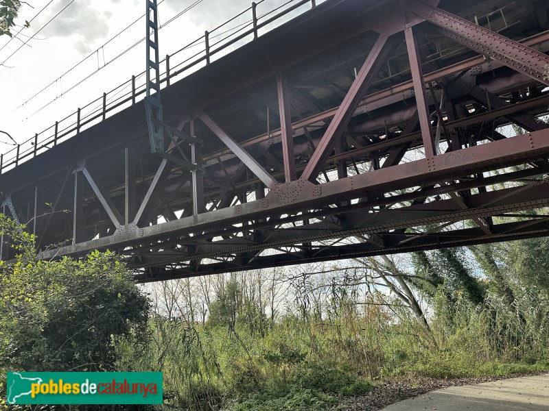 Sant Jordi Desvalls - Pont de ferro de Sobrànigues