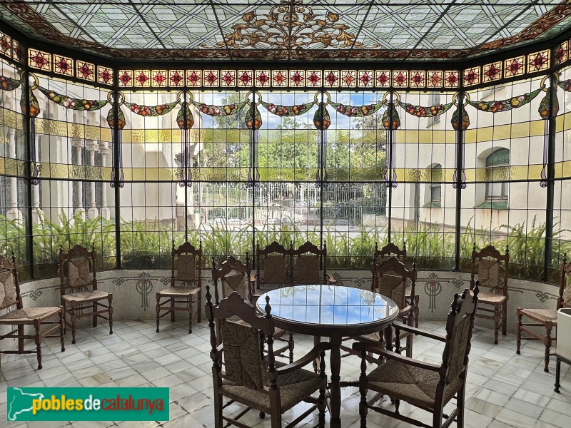 Terrassa - Casa Alegre de Sagrera (Foto: Albert Esteves, 2025) Terrassa - Casa Alegre de Sagrera