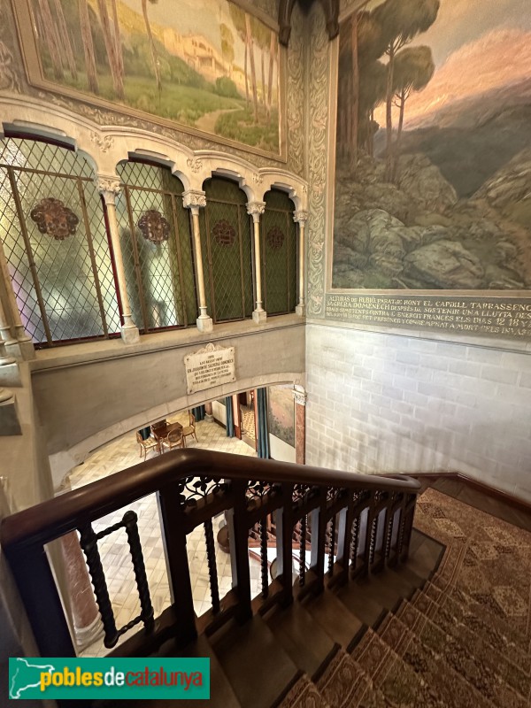 Terrassa - Casa Alegre de Sagrera (Foto: Albert Esteves, 2025) Terrassa - Casa Alegre de Sagrera