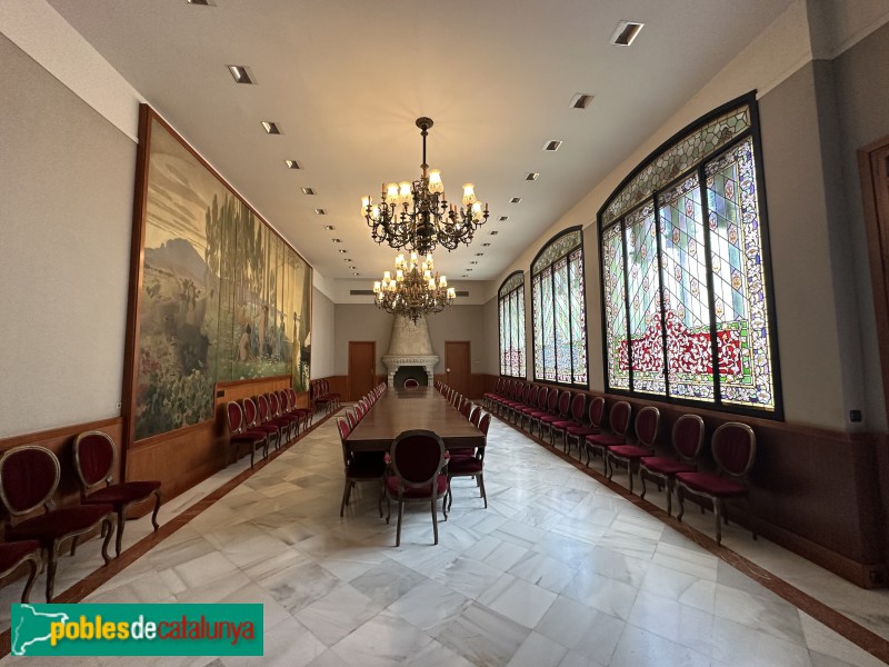 Terrassa - Casa Alegre de Sagrera (Foto: Albert Esteves, 2025) Terrassa - Casa Alegre de Sagrera