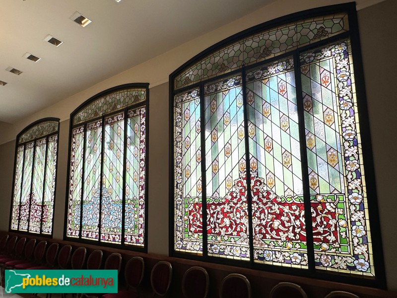 Terrassa - Casa Alegre de Sagrera (Foto: Albert Esteves, 2025) Terrassa - Casa Alegre de Sagrera