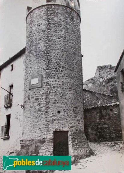 Cervià de Ter - Torra de les Hores. Postal antiga Cervià de Ter - Torra de les Hores. Postal antiga