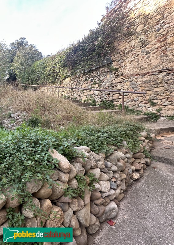 Cervià de Ter - Muralla (Foto: Albert Esteves, 2025) Cervià de Ter - Muralla