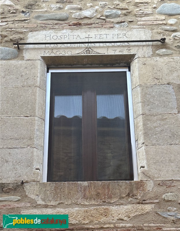 Cervià de Ter - Antic hospital (Foto: Albert Esteves, 2025) Cervià de Ter - Antic hospital