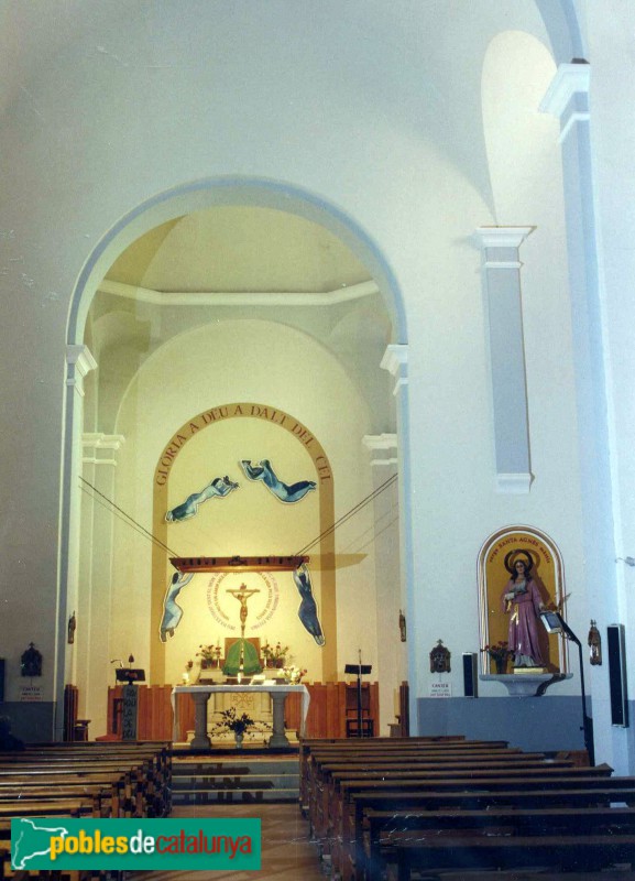 Cervià de Ter - Església de Sant Genís (Foto: Jordi Contijoch -calaix.gencat.cat-, 1995) Cervià de Ter - Església de Sant Genís