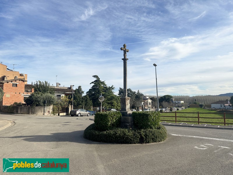 Cervià de Ter - Creu d'en Falgons (Foto: Albert Esteves, 2025) Cervià de Ter - Creu d'en Falgons