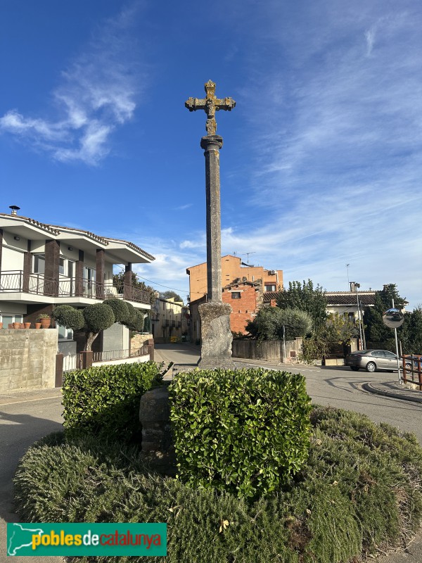 Cervià de Ter - Creu d'en Falgons (Foto: Albert Esteves, 2025) Cervià de Ter - Creu d'en Falgons