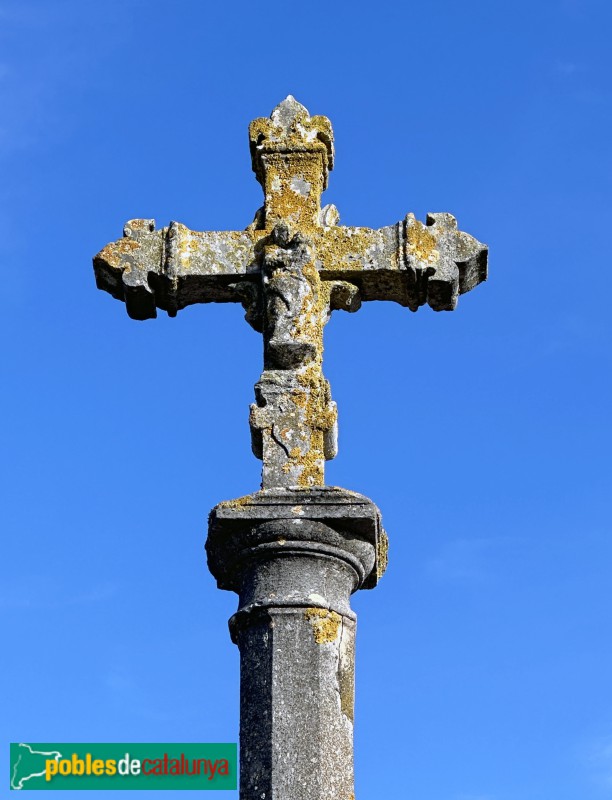 Cervià de Ter - Creu d'en Falgons (Foto: Albert Esteves, 2025) Cervià de Ter - Creu d'en Falgons