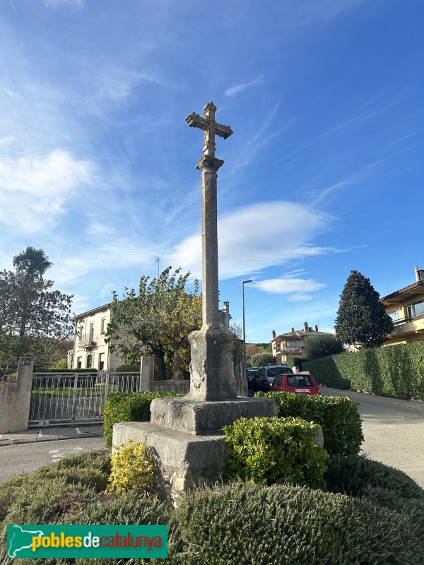 Cervià de Ter - Creu d'en Falgons (Foto: Albert Esteves, 2025) Cervià de Ter - Creu d'en Falgons