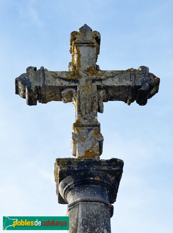 Cervià de Ter - Creu d'en Falgons (Foto: Albert Esteves, 2025) Cervià de Ter - Creu d'en Falgons