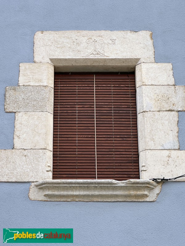 Cervià de Ter - Llinda, 1608 (Foto: Albert Esteves, 2025) Cervià de Ter - Llinda, 1608