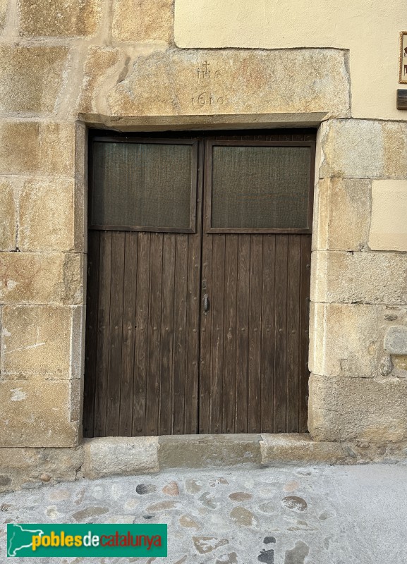 Cervià de Ter - Llinda, 1610 (Foto: Albert Esteves, 2025) Cervià de Ter - Llinda, 1610