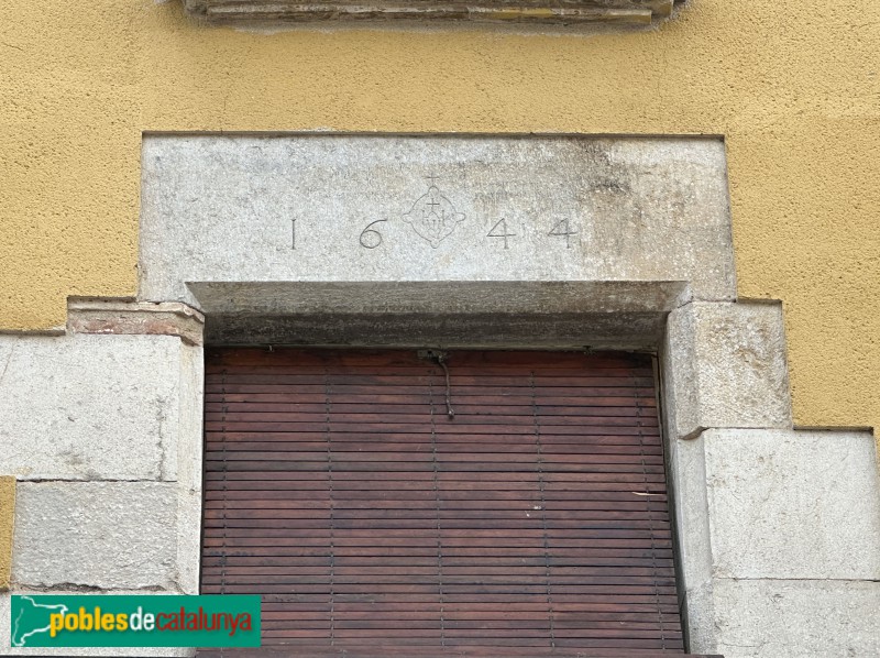 Cervià de Ter - Llinda, 1644 (Foto: Albert Esteves, 2025) Cervià de Ter - Llinda, 1644