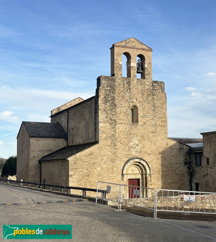 Cervià de Ter - Monestir de Santa Maria. Església (Foto: Albert Esteves, 2025) Cervià de Ter - Monestir de Santa Maria. Església