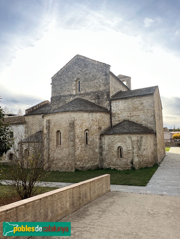 Cervià de Ter - Monestir de Santa Maria. Església (Foto: Albert Esteves, 2025) Cervià de Ter - Monestir de Santa Maria. Església