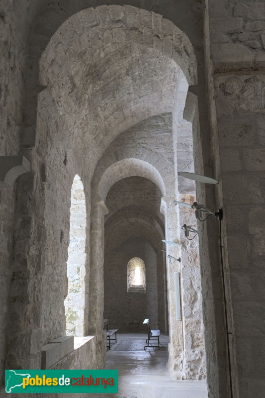 Cervià de Ter - Monestir de Santa Maria. Església (Foto: Raül Costal -invarquit.cultura.gencat.cat-, 2023) Cervià de Ter - Monestir de Santa Maria. Església