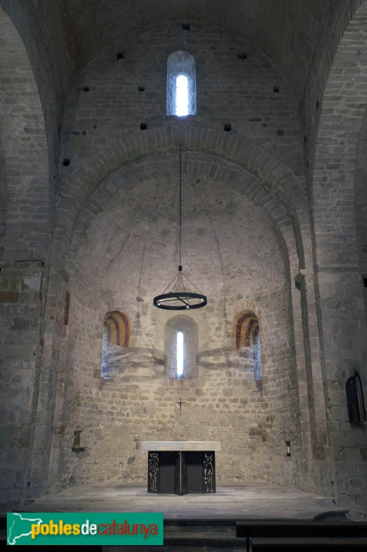Cervià de Ter - Monestir de Santa Maria. Església (Foto: Raül Costal -invarquit.cultura.gencat.cat-, 2023) Cervià de Ter - Monestir de Santa Maria. Església