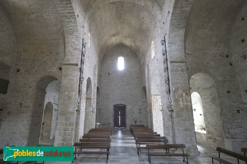 Cervià de Ter - Monestir de Santa Maria. Església (Foto: Raül Costal -invarquit.cultura.gencat.cat-, 2023) Cervià de Ter - Monestir de Santa Maria. Església