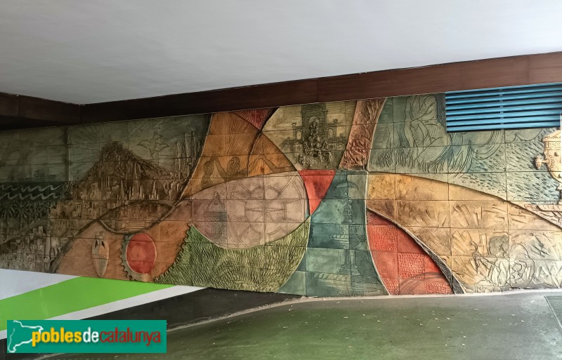 Barcelona - Mosaic del Garatge Carles