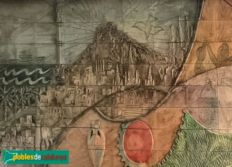 Barcelona - Mosaic del Garatge Carles