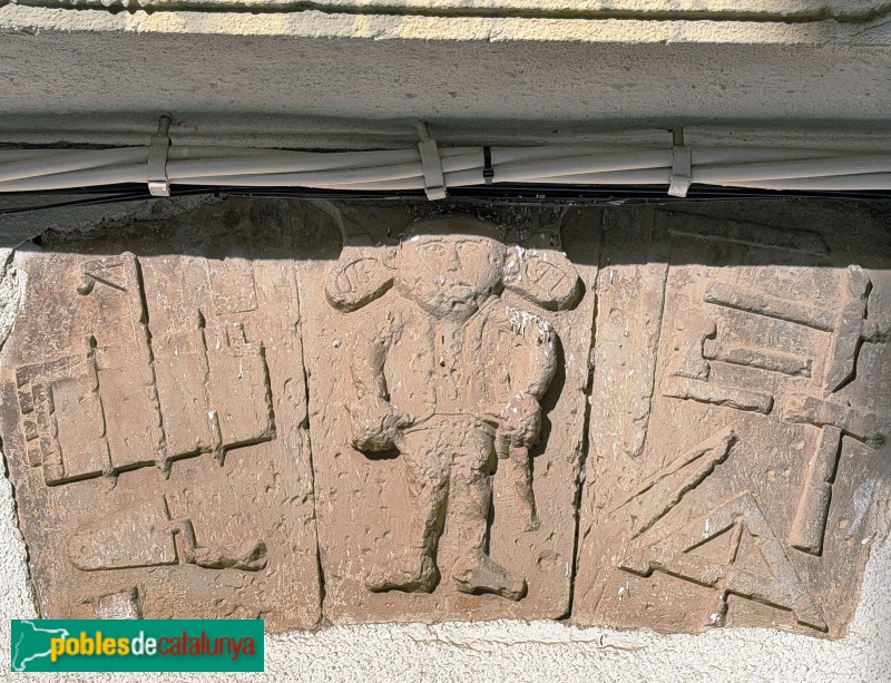 Montoliu de Lleida - Llinda d'ofici