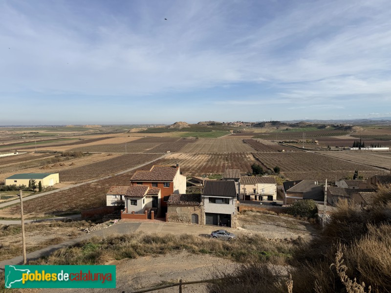 Sunyer - Panoràmica des del castell de Sunyer (Foto: Albert Esteves, 2025) Sunyer - Panoràmica des del castell de Sunyer