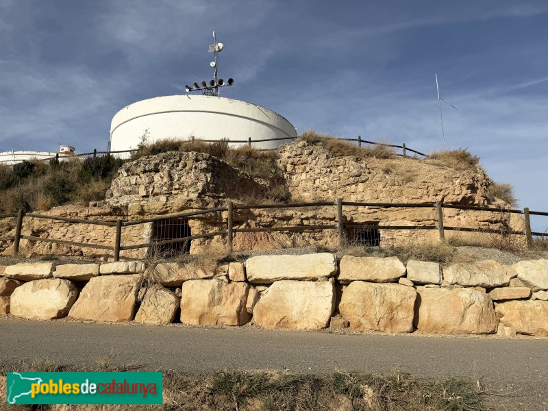 Sunyer - Restes del castell de Sunyer (Foto: Albert Esteves, 2025) Sunyer - Restes del castell de Sunyer