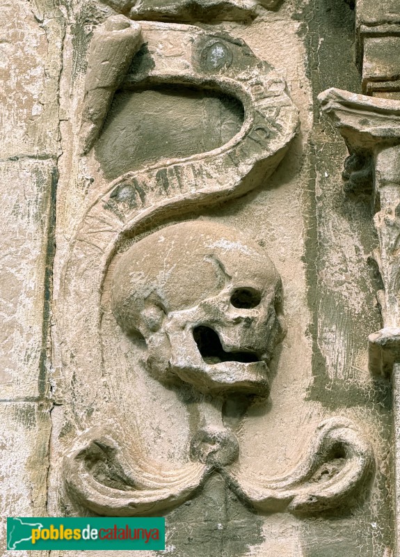 Sarroca de Lleida - Església de Santa Maria. Portada (Foto: Albert Esteves, 2025) Sarroca de Lleida - Església de Santa Maria. Portada