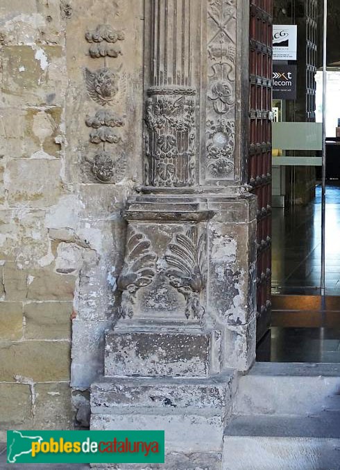 Lleida - Seu Vella. Porta del Capítol