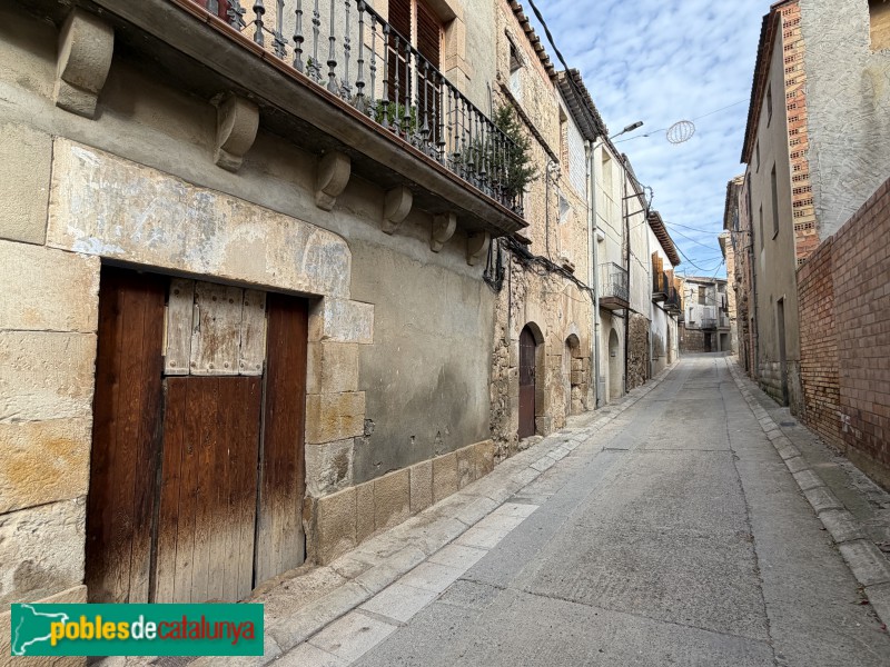 Sarroca de Lleida - Carrer Monsenyor Vilaplana