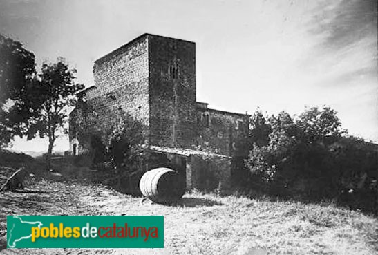 Celrà - Castell Torre Desvern. Postal antiga