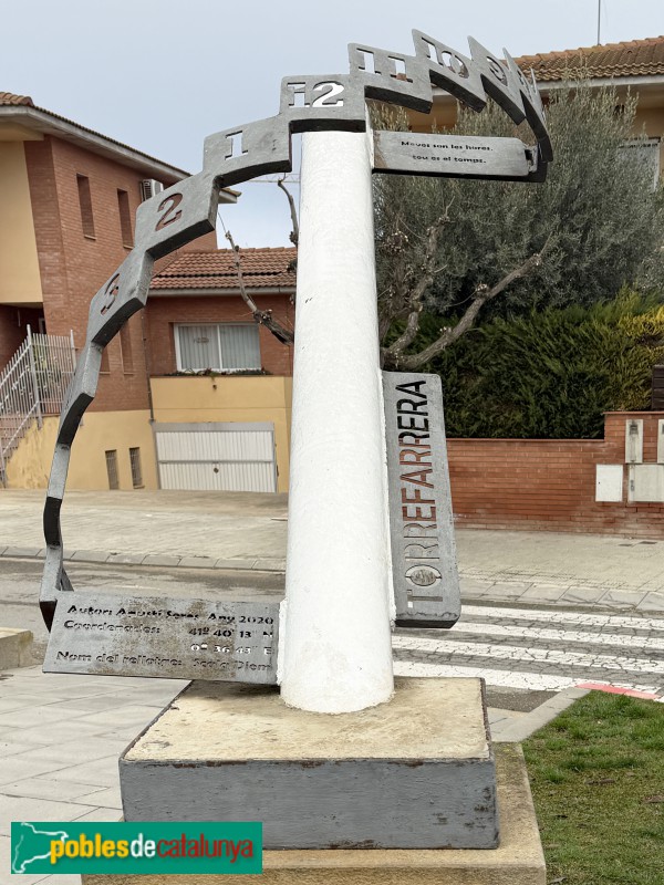 Torrefarrera - Rellotge de sol <i>Scala Diem</i>