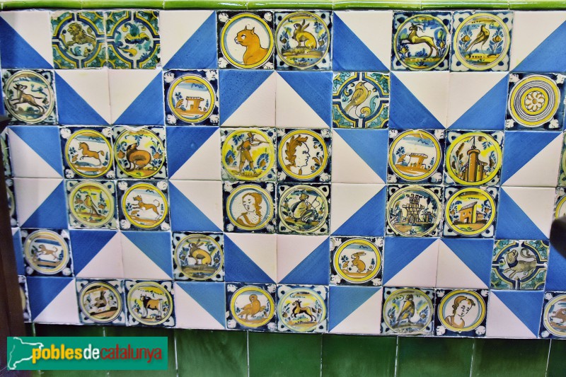 Martorell - Casa-Museu Santacana. L'Enrajolada