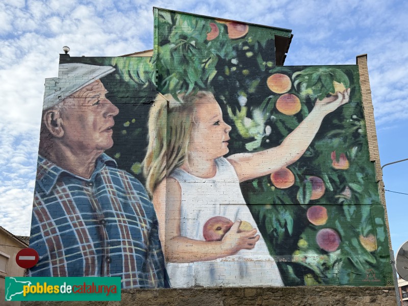 Benavent de Segrià - Mural de la Pagesia