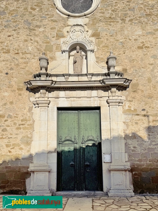 Flaçà - Església de Sant Cebrià