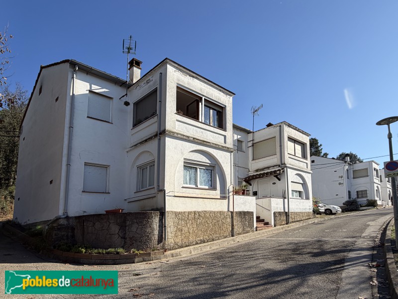 Flaçà - Colònia de  la fàbrica Torras-Domènech