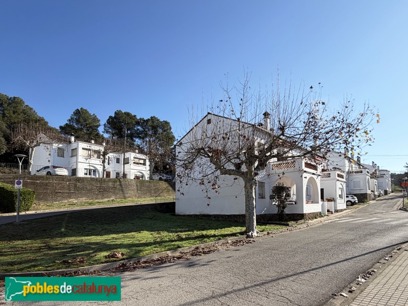Flaçà - Colònia de  la fàbrica Torras-Domènech