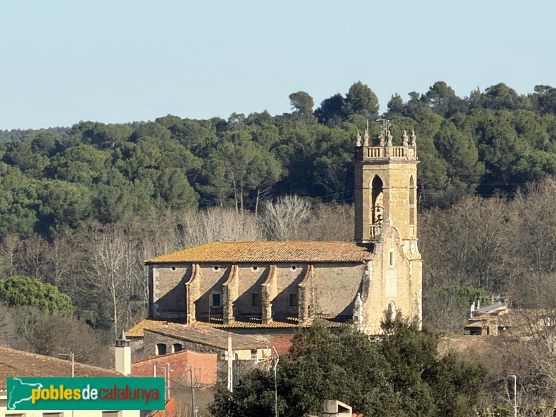 Flaçà - Església de Sant Cebrià