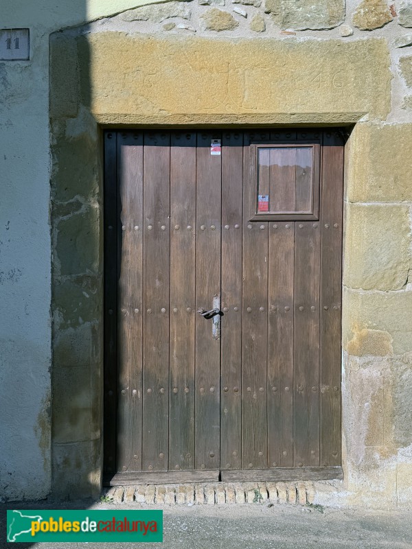 Sant Joan de Mollet - Centre històric. Porta de 1646 (Foto: Albert Esteves, 2025) Sant Joan de Mollet - Centre històric. Porta de 1646