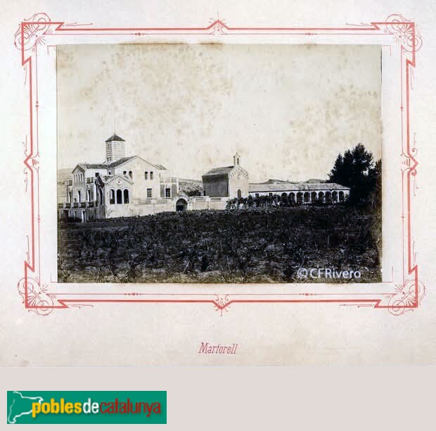 Castellví de Rosanes - Can Abat (Foto: Colección Fernandez de Rivero, 11885-90) Castellví de Rosanes - Can Abat