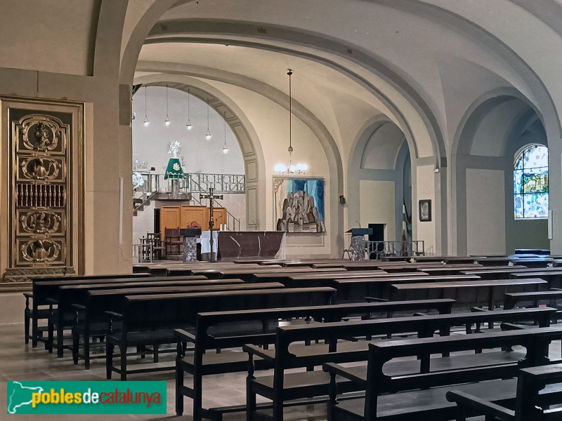 Església de Nostra Senyora del Pilar - Cripta (Foto: Anna Corcoll, 2025) Església de Nostra Senyora del Pilar - Cripta