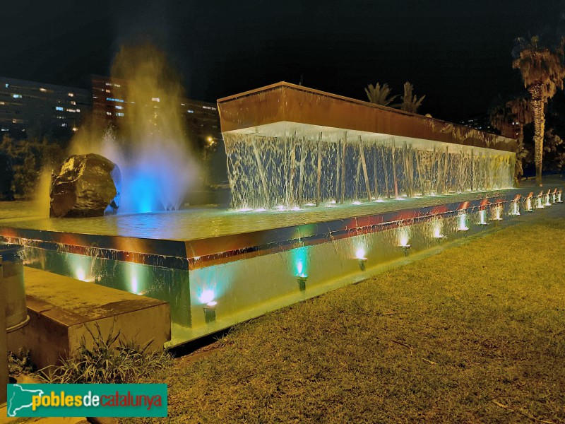 Barcelona - Font Manuel de Falla (Foto: Sergi Suárez, 2026) Barcelona - Font Manuel de Falla