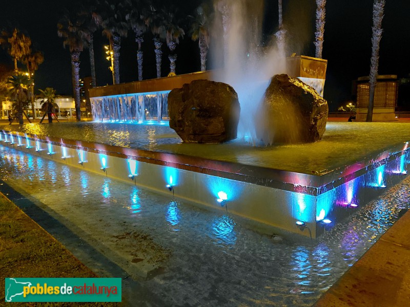 Barcelona - Font Manuel de Falla (Foto: Sergi Suárez, 2026) Barcelona - Font Manuel de Falla