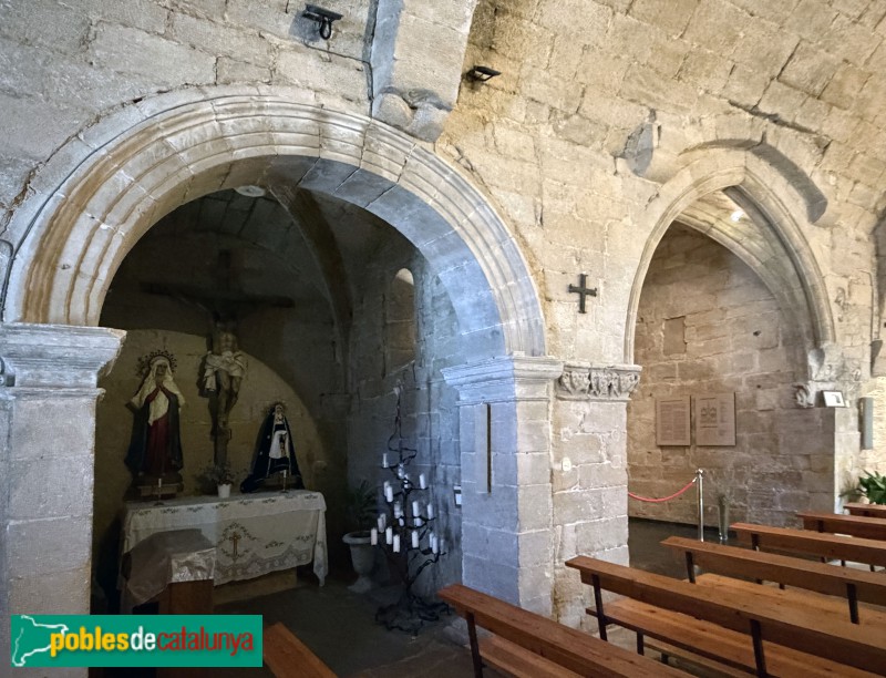 Torrebesses - Església de Sant Salvador. Capelles laterals