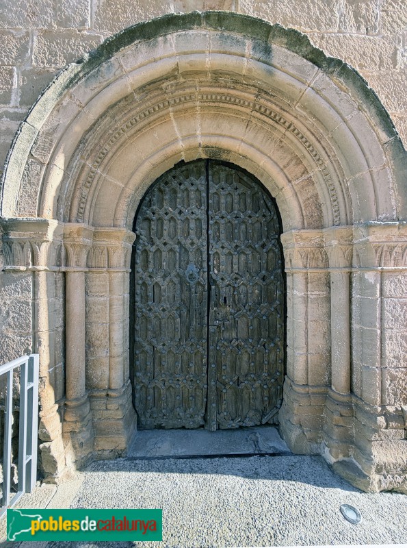 Torrebesses - Església de Sant Salvador. Portada