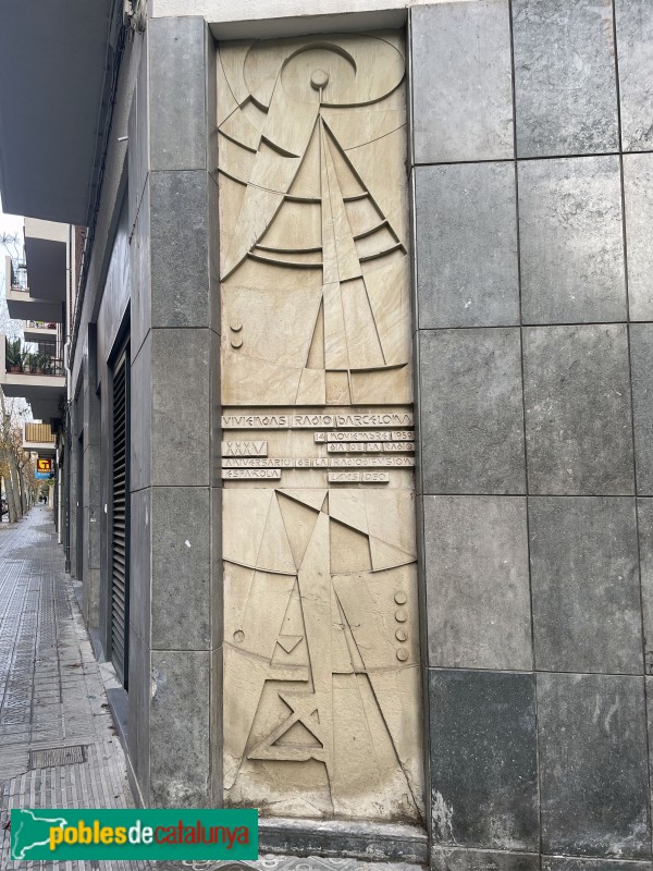 Barcelona - Mural Radio Barcelona